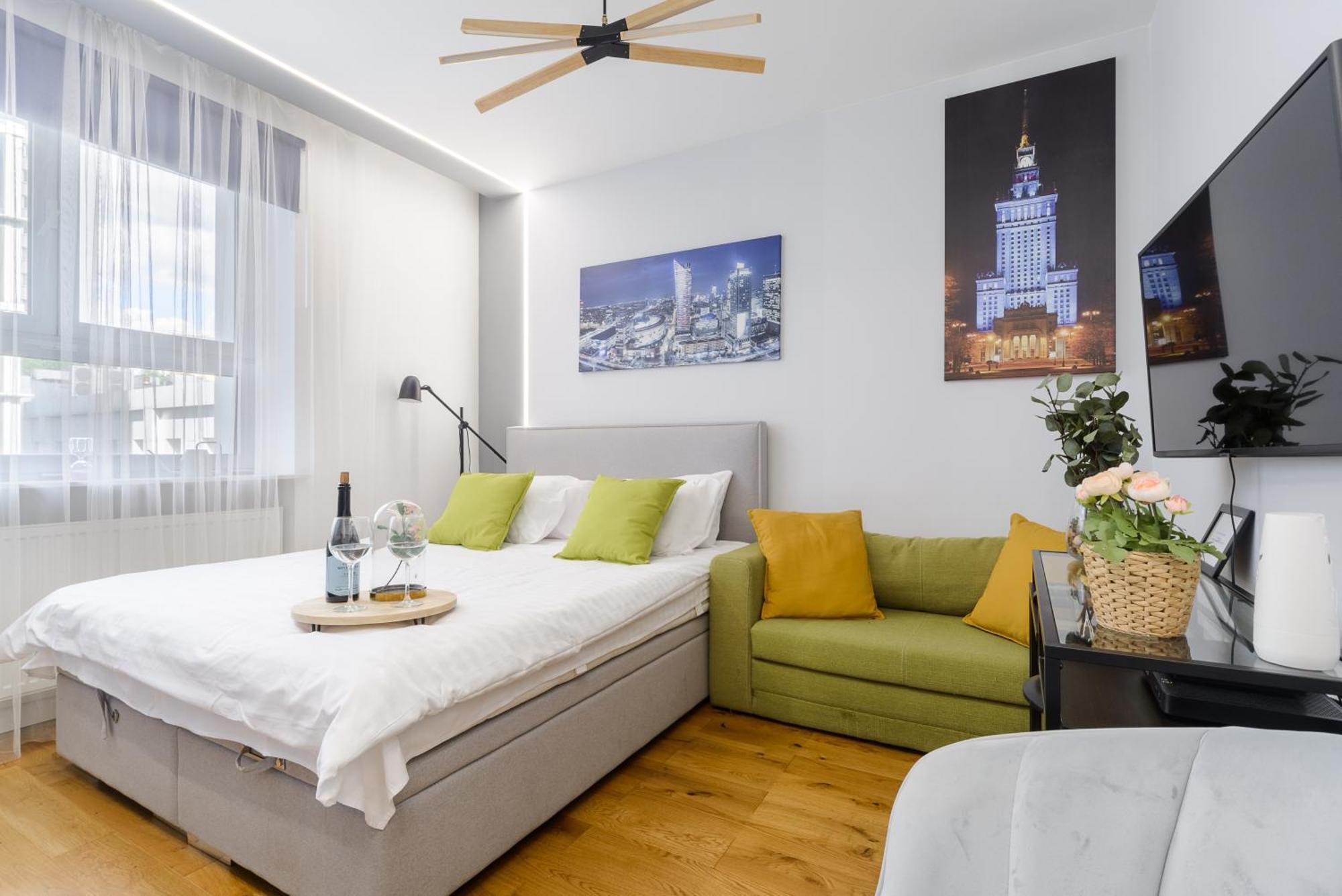 Lumina Cozy Studio In Center وارسو المظهر الخارجي الصورة